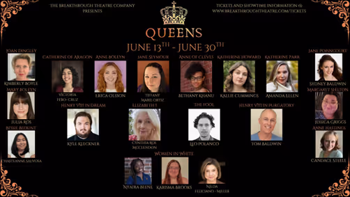 Queens show poster