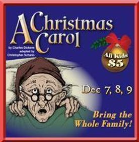 A Christmas Carol show poster