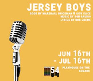 Jersey Boys show poster