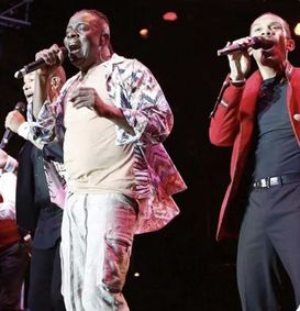 Earth, Wind and Fire at Live Oak Bank Pavilion show poster