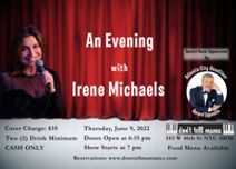 An Evening with Irene Michaels with Special Guest, Atlantic City Headliner - Gerard Esposito