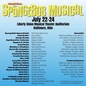 The Spongebob Musical show poster