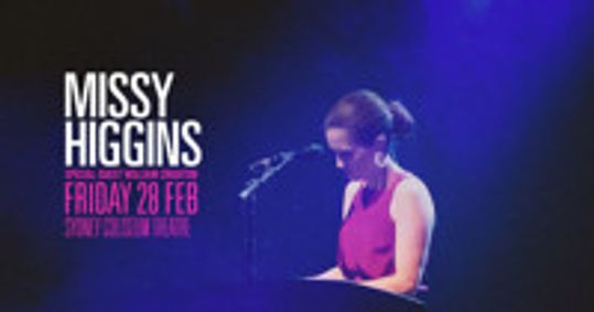 MISSY HIGGINS show poster