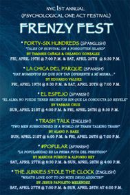 Frenzy Fest show poster