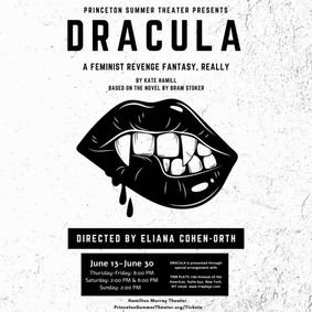 Dracula show poster
