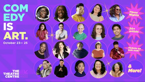 Comedy is Art Festival show poster