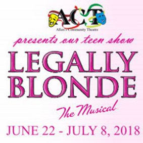 LEGALLY BLONDE: The Musical show poster
