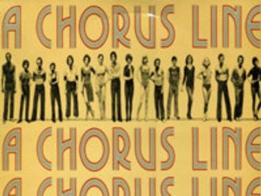 A Chorus Line show poster