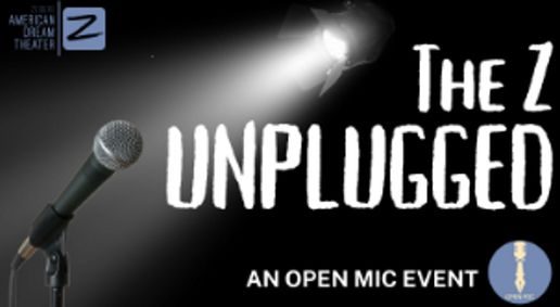 THE Z OPEN MICS: The Z Unplugged show poster