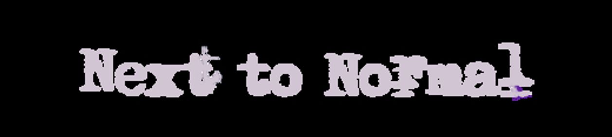 Next To Normal show poster