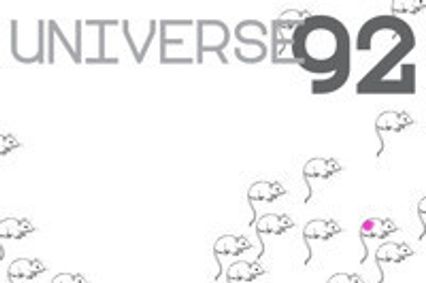 Universe 92 show poster