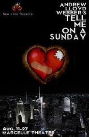 TELL ME ON A SUNDAY at New Line Theatre show poster
