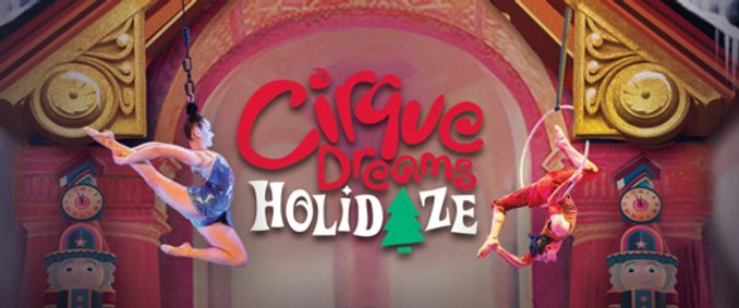Cirque Dreams Holidaze show poster