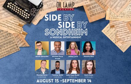 Side by Side by Sondheim show poster