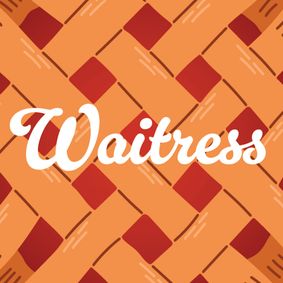 Waitress show poster