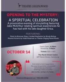 Opening to the Mystery – A Spiritual Celebration & Storytelling show poster