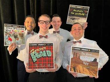 FOREVER PLAID show poster