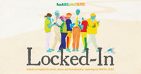  “Locked-in” & “This is a Test of the Internal Emergency Broadcast System” show poster