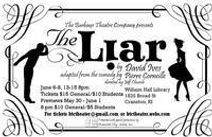 'The Liar' by David Ives Adapted from the Comedy by Pierre Corneille