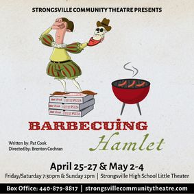Barbecuing Hamlet show poster