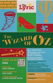 The Wizard of Oz show poster