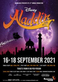 Disney's Aladdin Jr show poster