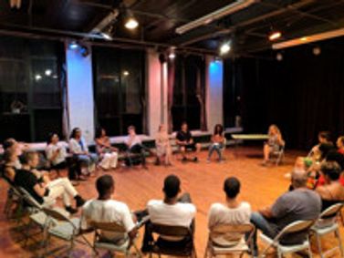 November Fertile Ground New Works Showcase show poster