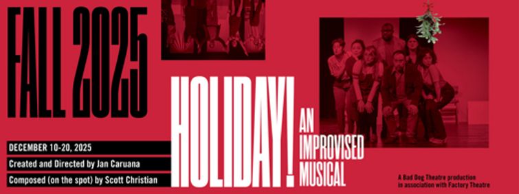 Holiday! An Improvised Musical Comedy show poster