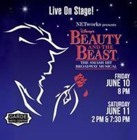 Disney's Beauty and the Beast show poster