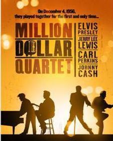 MILLION DOLLAR QUARTET show poster