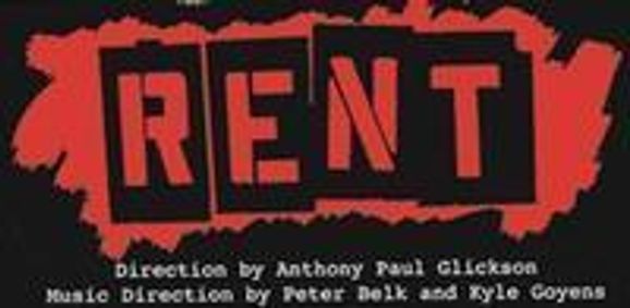 RENT show poster