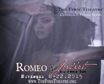 The Fern Theatre Presents an All Female version of Romeo & Juliet show poster