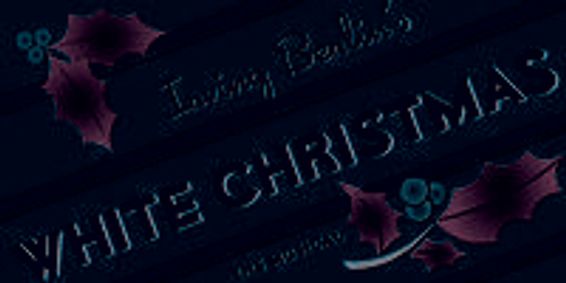 White Christmas show poster