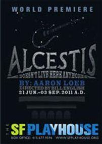 Alcestis show poster