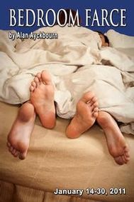 Bedroom Farce show poster