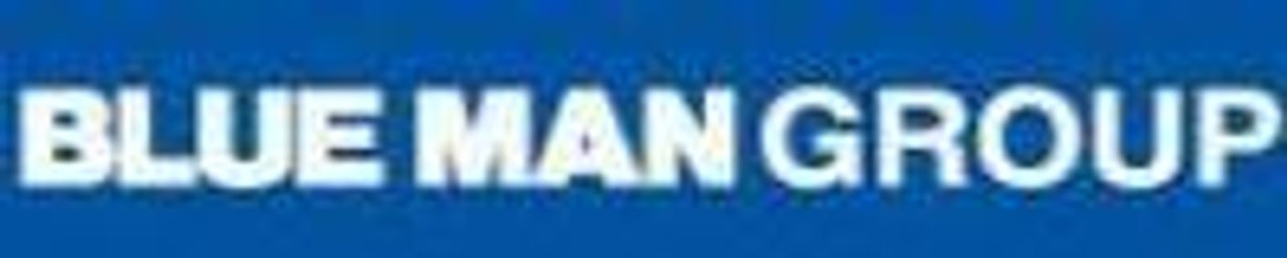 Blue Man Group show poster