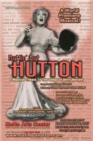 NUTTIN' BUT HUTTON show poster