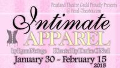 Intimate Apparel show poster