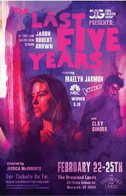 Last Five Years show poster