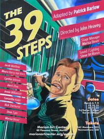 The 39 Steps show poster