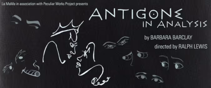 Antigone in Analysis show poster