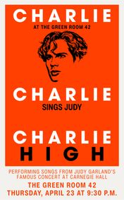 Charlie Sings Judy show poster
