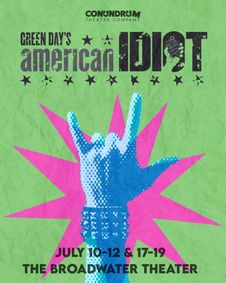 Green Day's American Idiot show poster