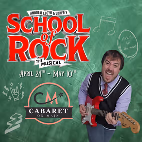 School of Rock the Musical show poster