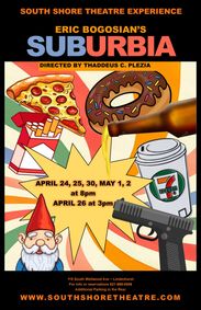 Eric Bogosian's SubUrbia show poster