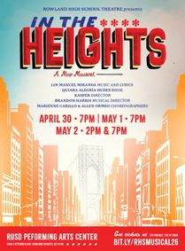 In the Heights show poster