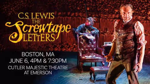 C.S. Lewis' The Screwtape Letters show poster