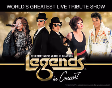 Legends in Concert Spring Lineup show poster