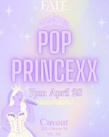 Pop Princexx show poster