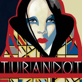 The Atlanta Opera's Turandot show poster